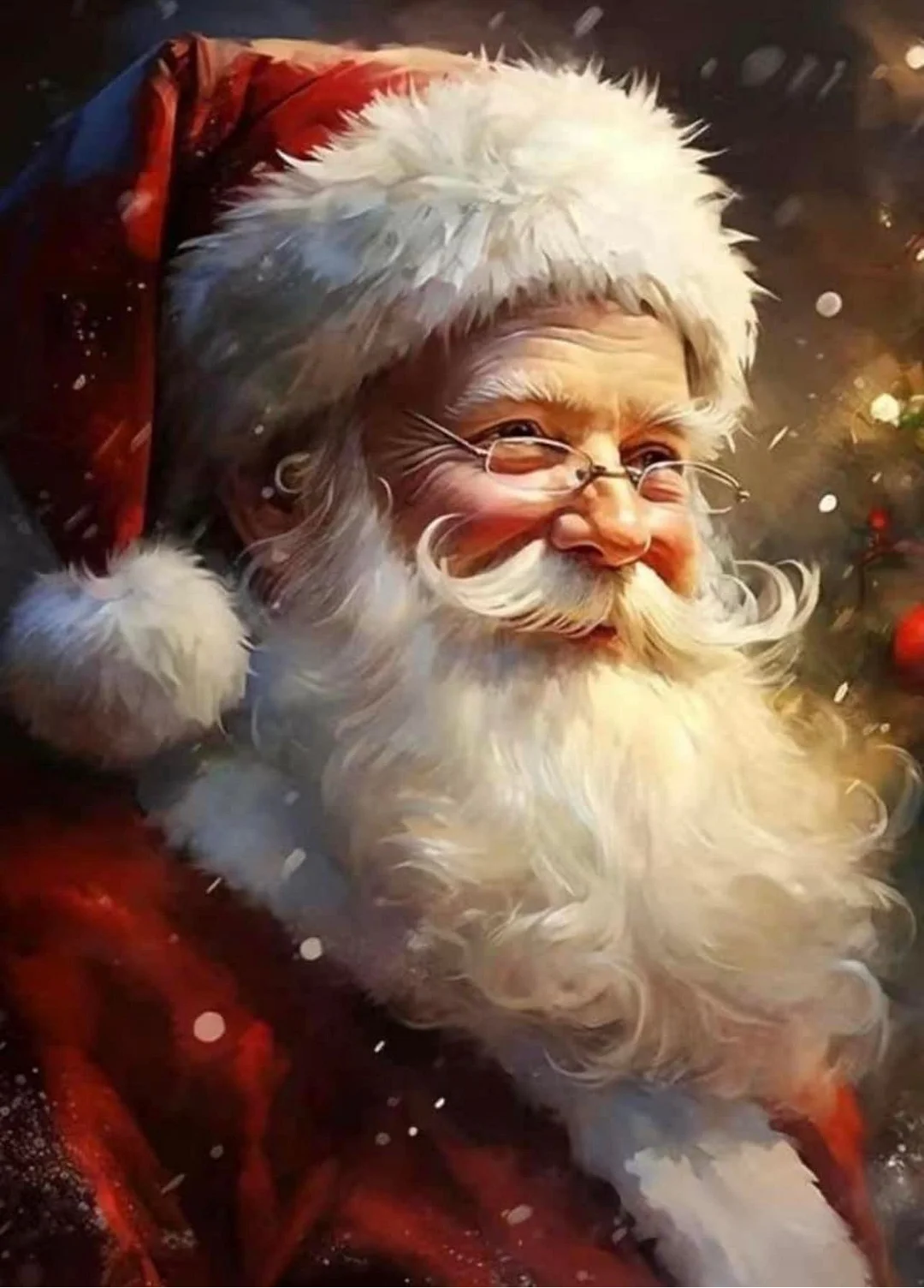 Paint by Numbers Kit Santa Claus