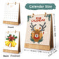 DIY Paint by Numbers Desk Calendar 2026 - Christmas