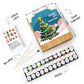 DIY Paint by Numbers Desk Calendar 2026 - Christmas