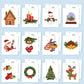 DIY Paint by Numbers Desk Calendar 2026 - Christmas