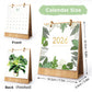DIY Paint by Numbers Desk Calendar 2026 - Plants