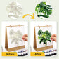 DIY Paint by Numbers Desk Calendar 2026 - Plants