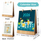 DIY Paint by Numbers Desk Calendar 2026 - Cocktail