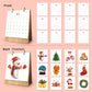DIY Paint by Numbers Desk Calendar 2026 - Christmas