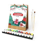 DIY Paint by Numbers Desk Calendar 2026 - Christmas