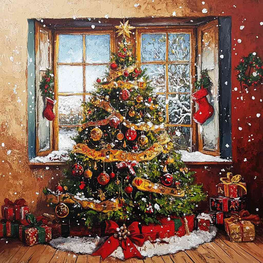 Paint by Numbers Kit Christmas Tree