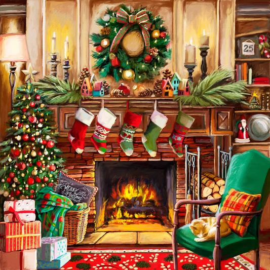 Paint by Numbers Kit Christmas