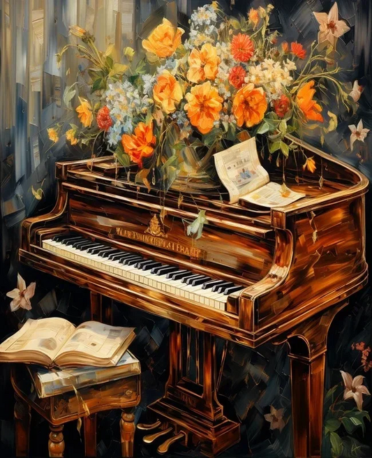 Paint by Numbers Kit Piano