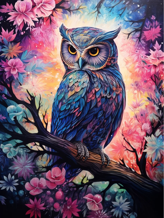 Paint by Numbers Kit Owl