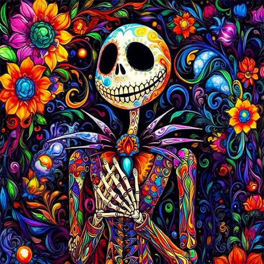 Paint by Numbers Kit Skeleton