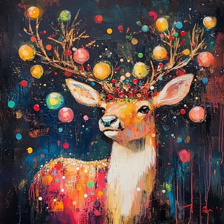 Paint by Numbers Kit Deer