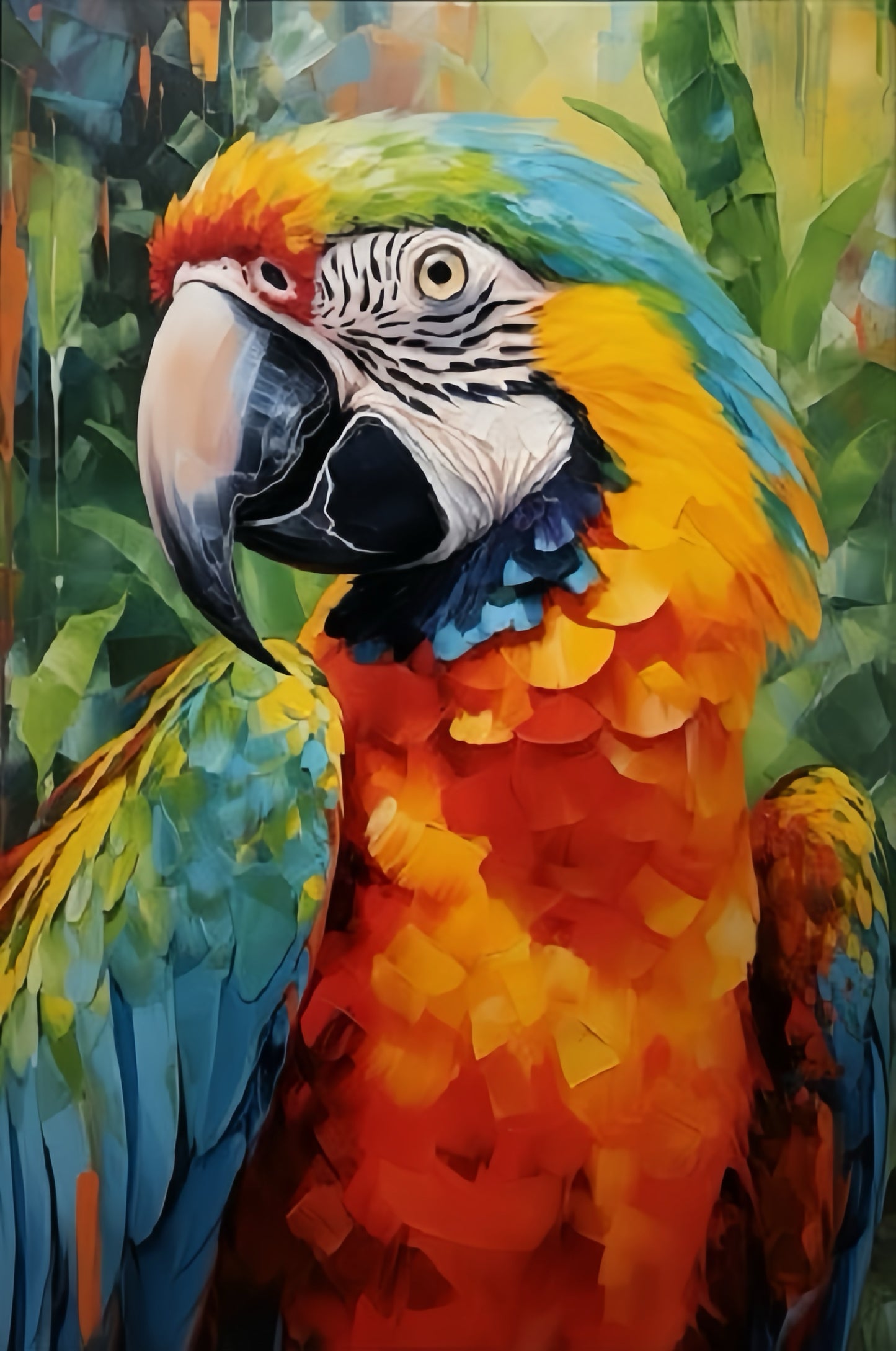 Paint by Numbers Kit Parrot