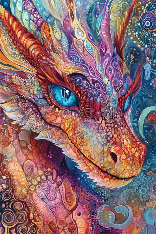 Paint by Numbers Kit Dragon