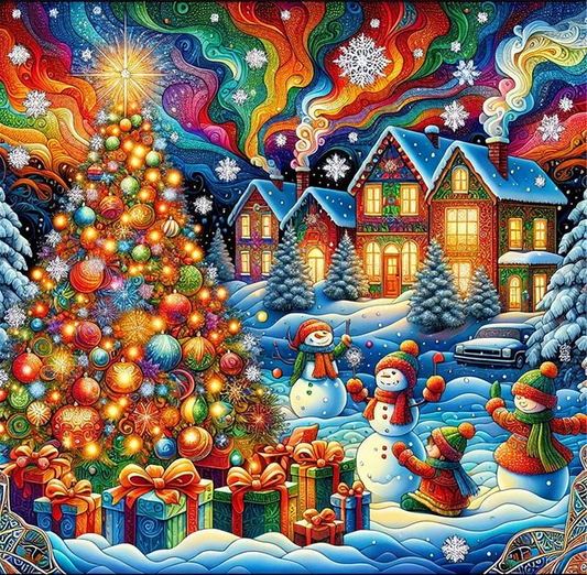 Paint by Numbers Kit Christmas