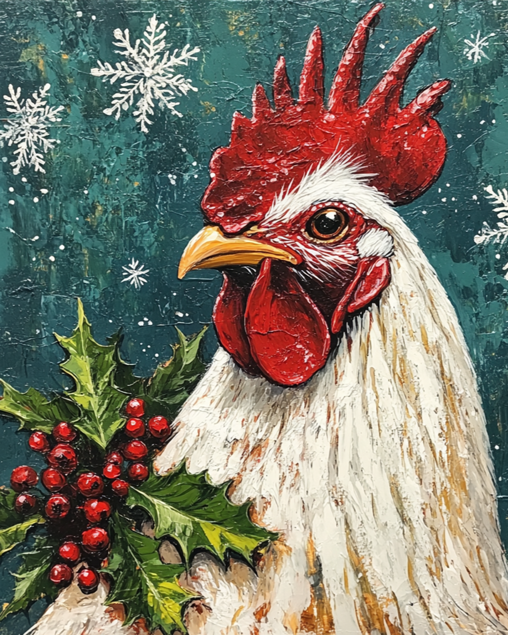 Paint by Numbers Kit Rooster