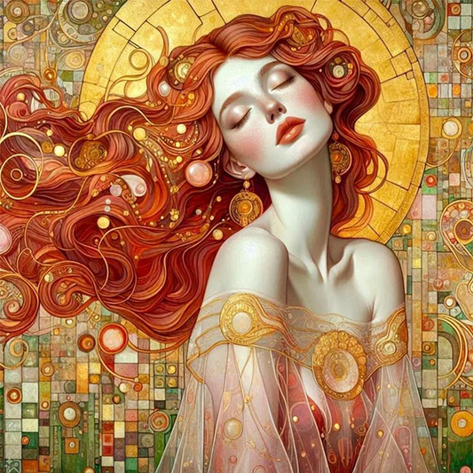 Paint by Numbers Kit Beautiful Woman