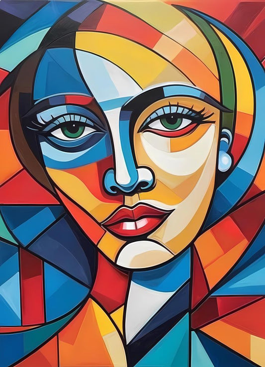 Paint by Numbers Kit Abstract Woman