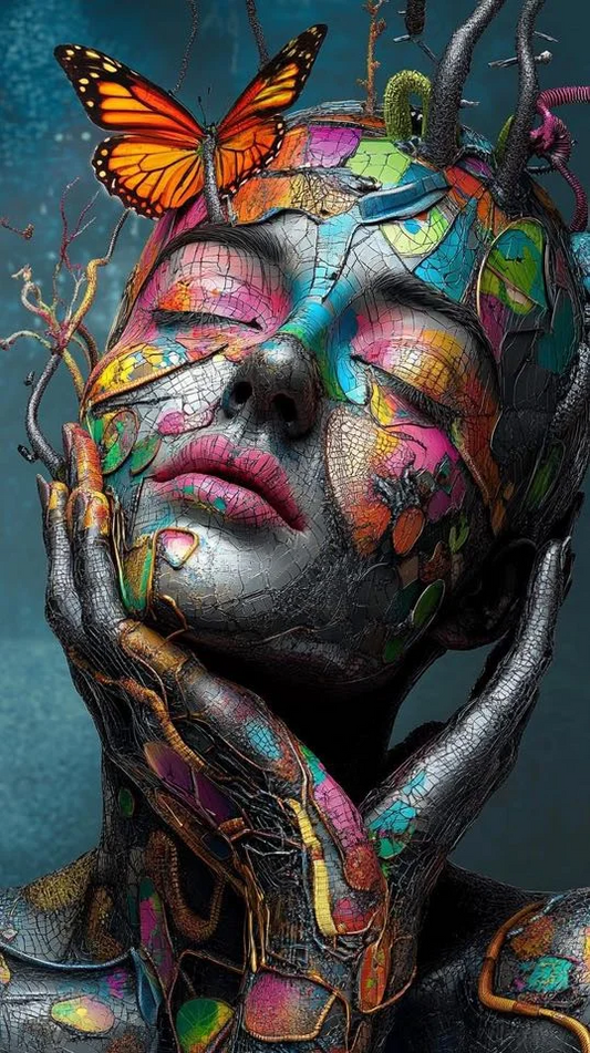 Paint by Numbers Kit Abstract Woman