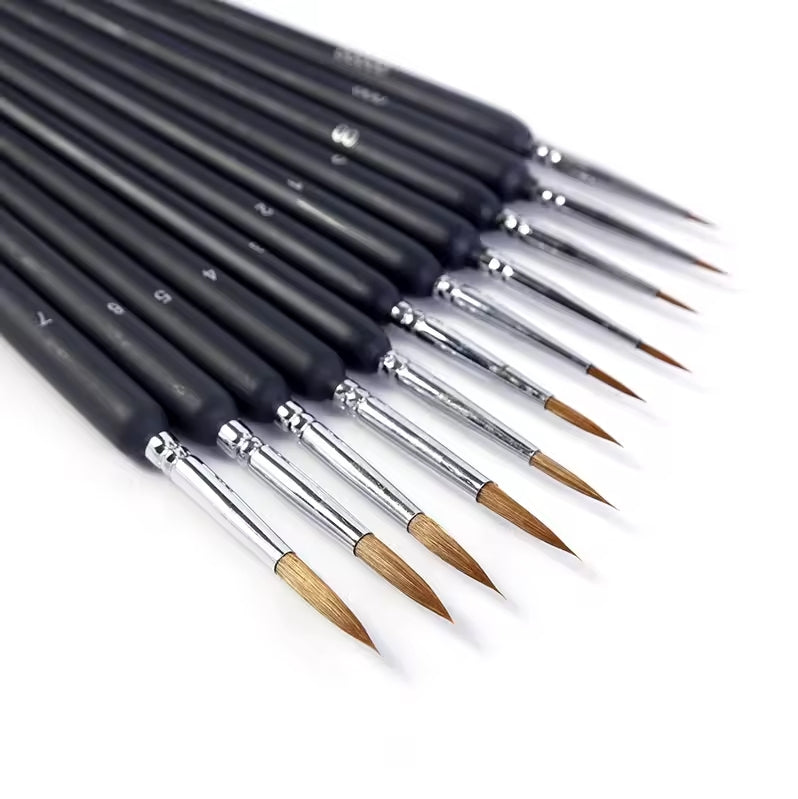 Paint by Number Brushes (11pcs/Set)