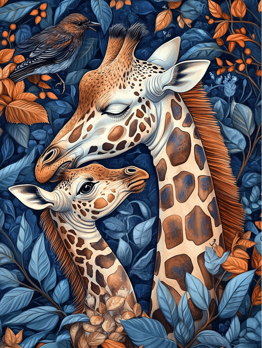 Paint by Numbers Kits Giraffes