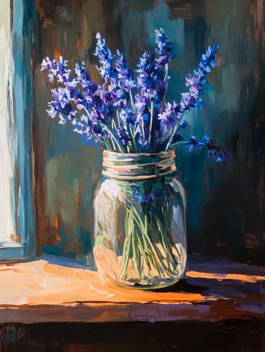 Paint by Numbers Kits Flowers By The Window