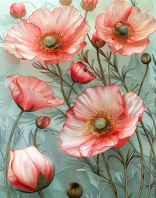 Paint by Numbers Kits Flowers
