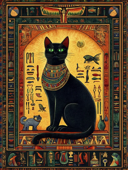 Paint by Numbers Kits Abstract Cat