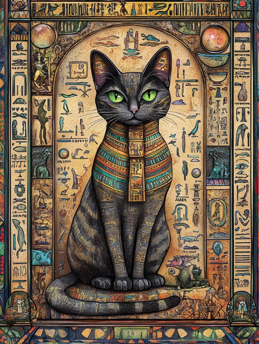 Paint by Numbers Kits Abstract Cat