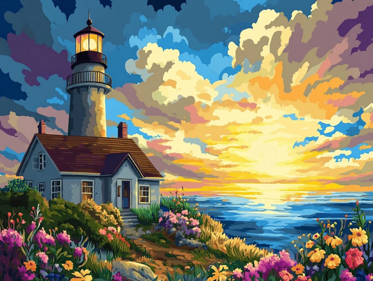 Paint by Numbers Kits Lighthouse