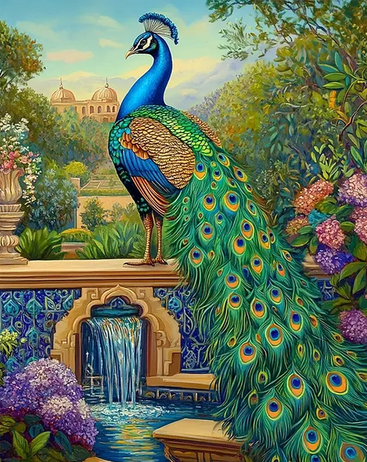 Paint by Numbers Kits Peacock