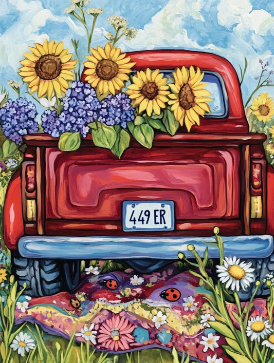 Paint by Numbers Kits Red Car