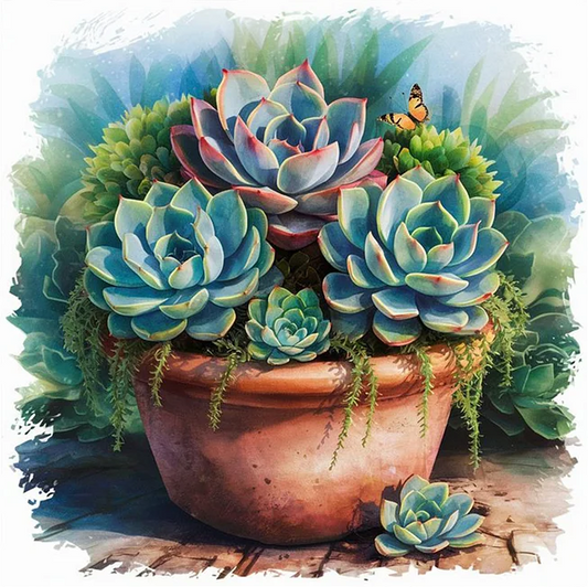 Paint by Numbers Kit Plant