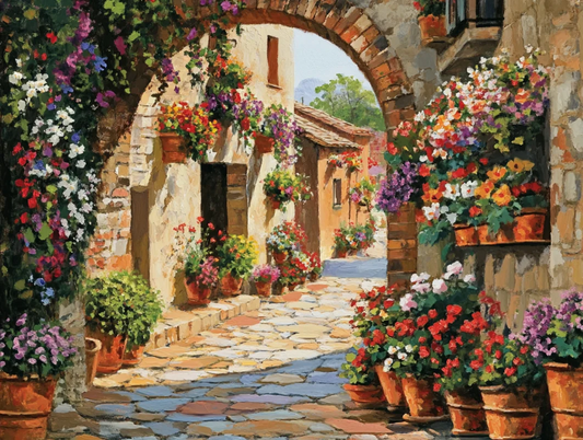 Paint by Numbers Kits Streetscape