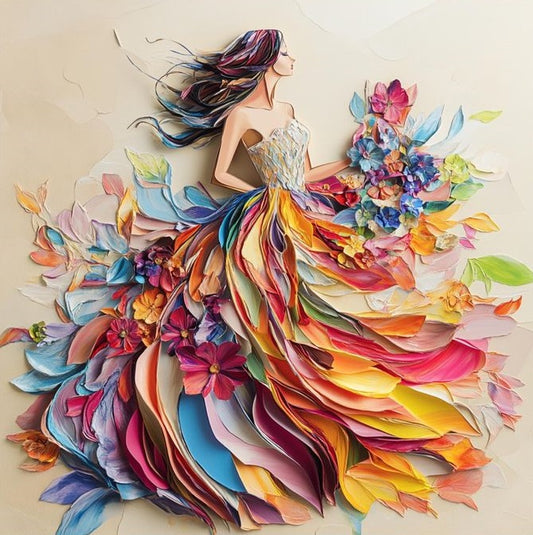 Paint by Numbers Kit Abstract Woman