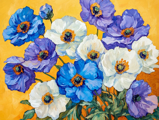 Paint by Numbers Kits Flowers