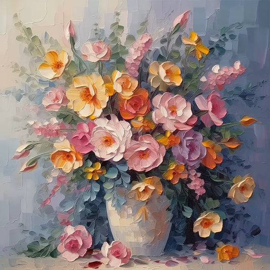 Paint by Numbers Kit 3D Appearance Flowers