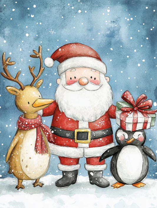 Paint by Numbers Kits Santa Claus