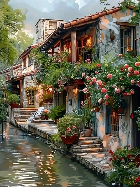 Paint by Numbers Kits Riverside House