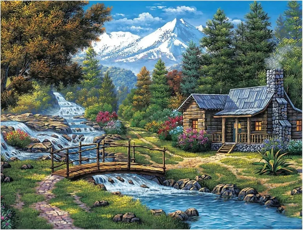Paint by Numbers Kits Beautiful Scenery