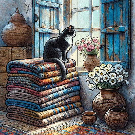Paint by Numbers Kit Cute Kitten