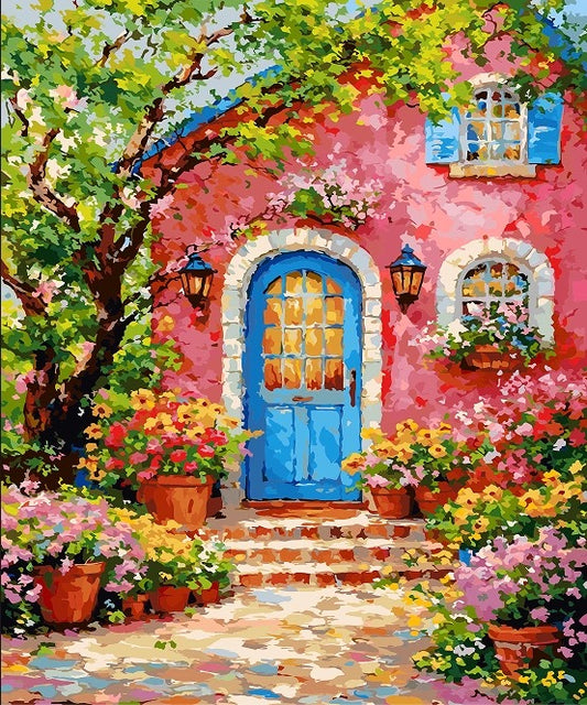 Paint by Numbers Kits Garden House