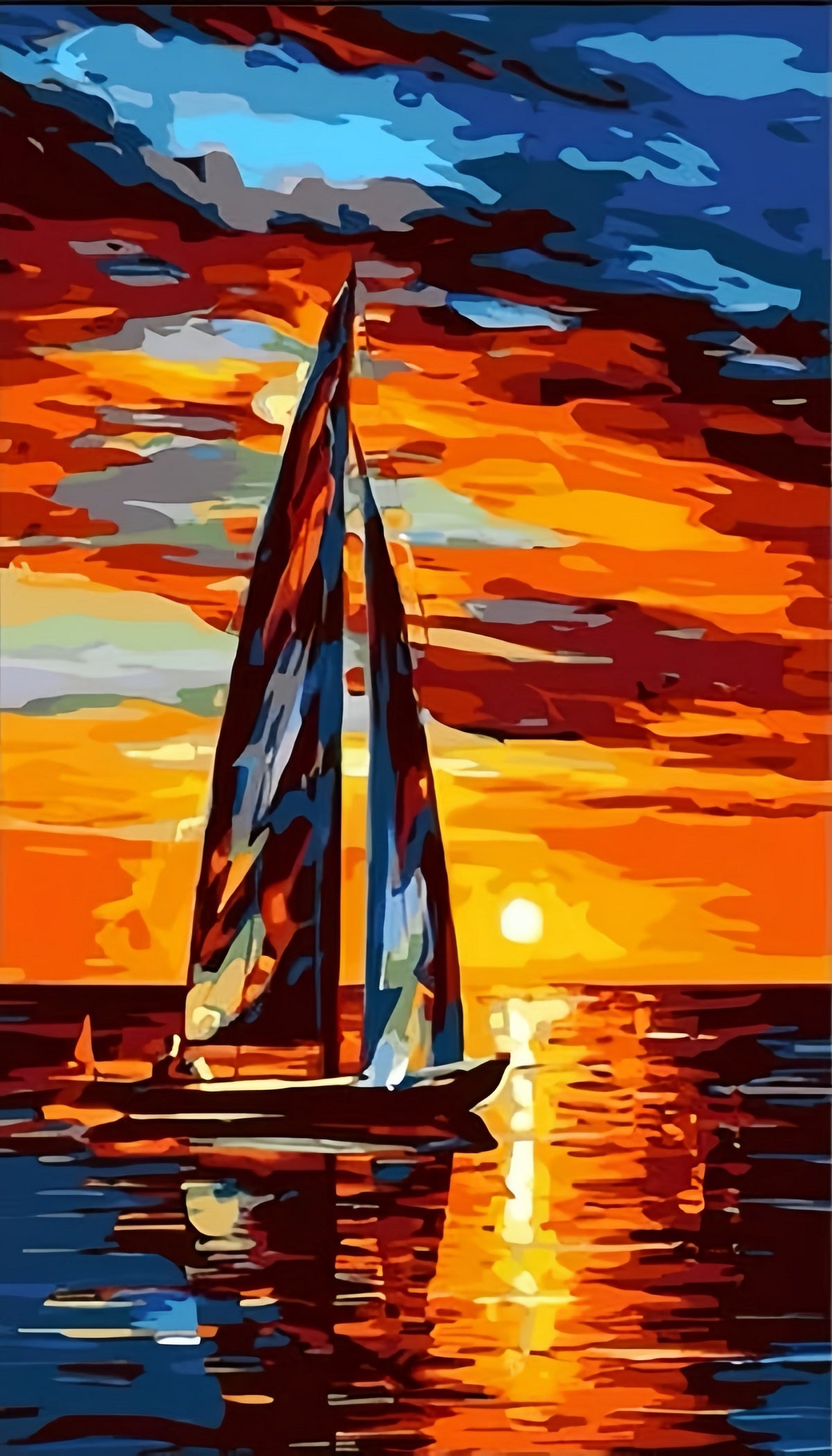 Paint by Numbers Kit Sailboat