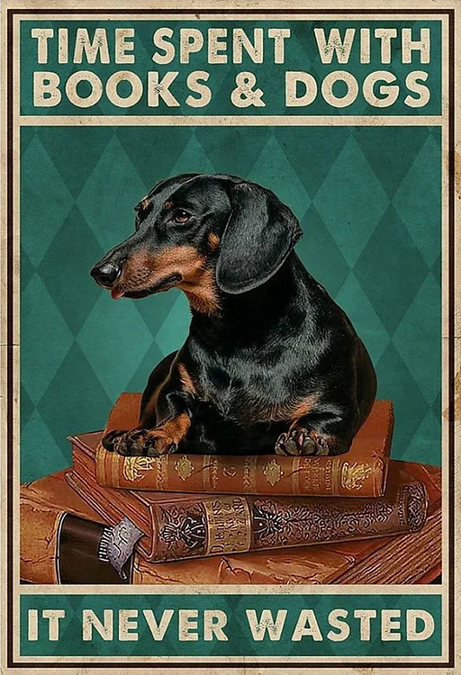 Paint by Numbers Kit Dog Poster