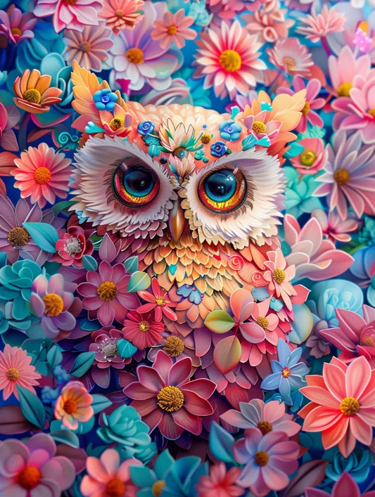 Paint by Numbers Kits Owl