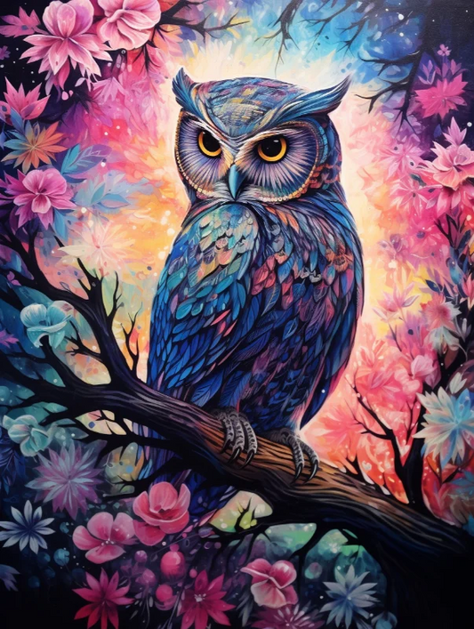 Paint by Numbers Kits Owl