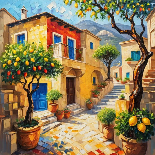 Paint by Numbers Kit Street View