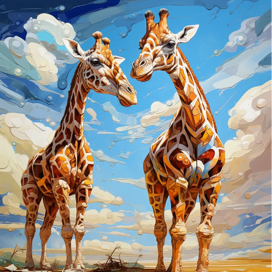 Paint by Numbers Kit Giraffe
