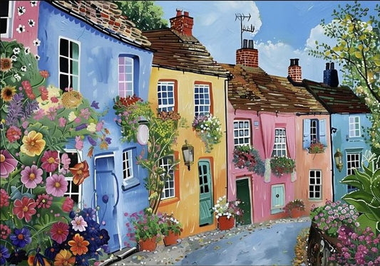 Paint by Numbers Kits Colored House