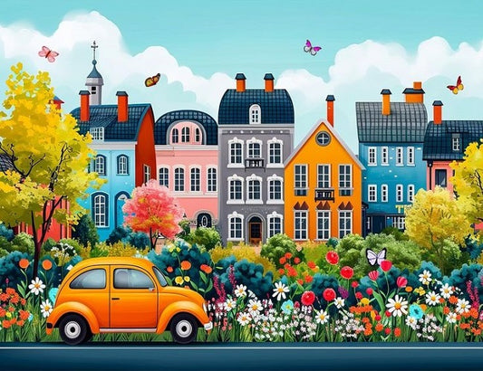 Paint by Numbers Kits Street View