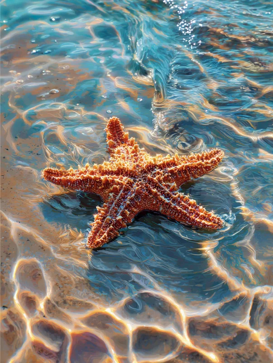 Paint by Numbers Kits Starfish